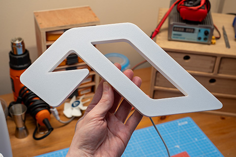 Completed assembly - front