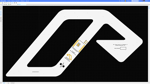 PCB silkscreen - rear