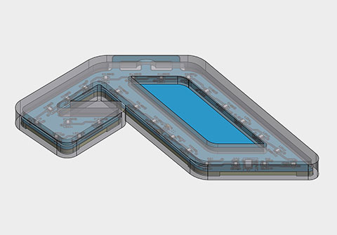 Enclosure design front