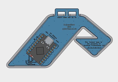Enclosure design rear