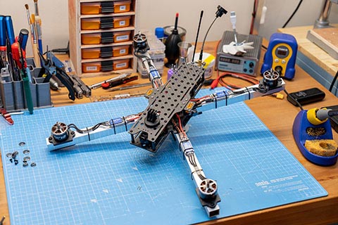 Macroquad multirotor drone frame