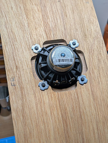 Test fitting driver - rear